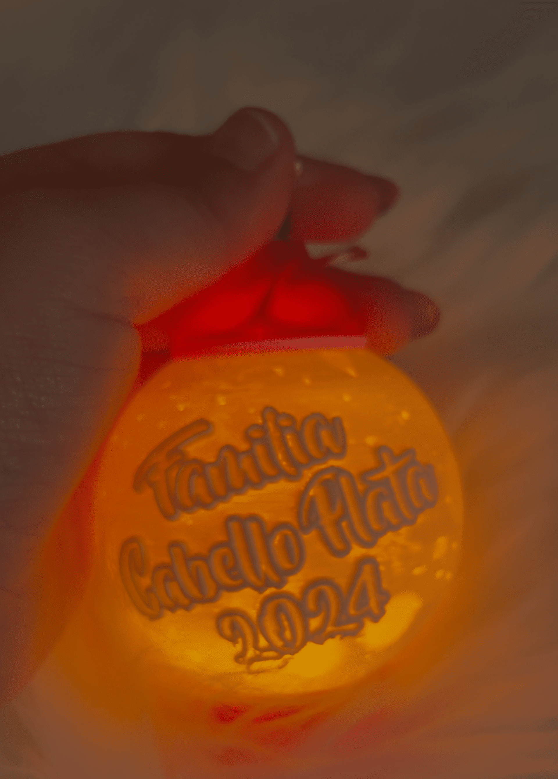 BOLA NAVIDAD LITOFANIA - 2